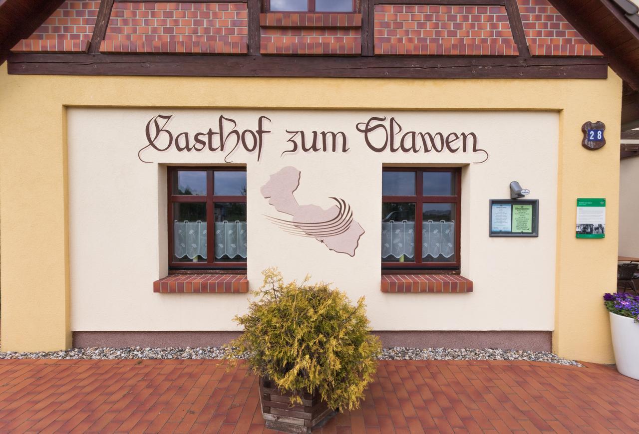 Hotel Gasthof Zum Slawen Vetschau Zewnętrze zdjęcie